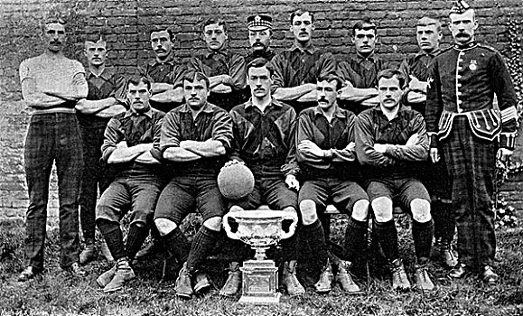足球队,皇家,苏格兰,洛锡安,军团,1896年
