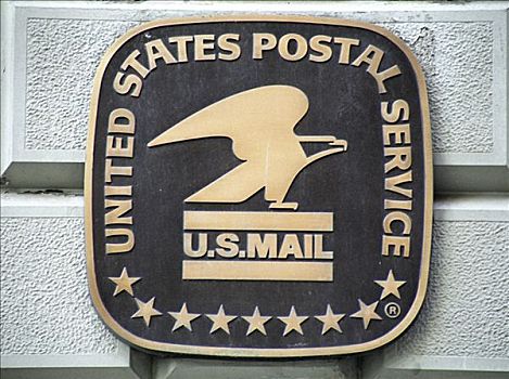 邮件,标识,美国,邮政,曼哈顿,纽约