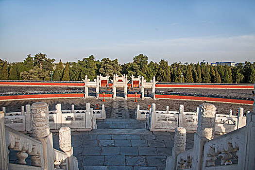 北京天坛公园圜丘