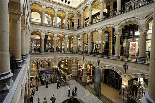 购物中心,中央邮局,中心,阿姆斯特丹,荷兰,欧洲