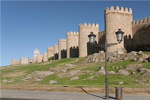 墙壁,卡斯蒂利亚,西班牙
