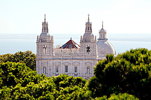 教堂,地区,里斯本,葡萄牙,欧洲