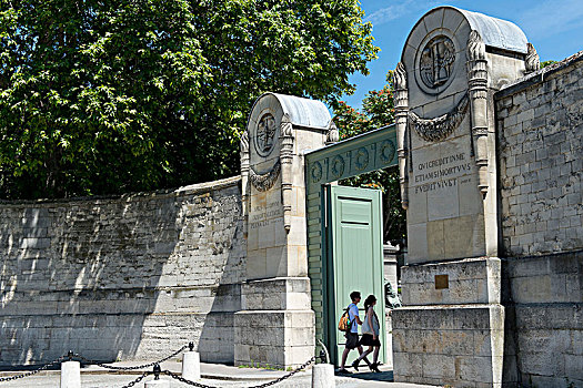 法国,巴黎,20世纪,地区,入口,墓地