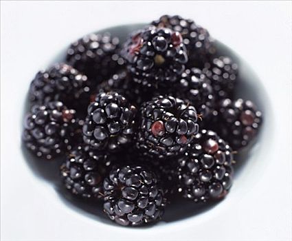 黑莓,盘子