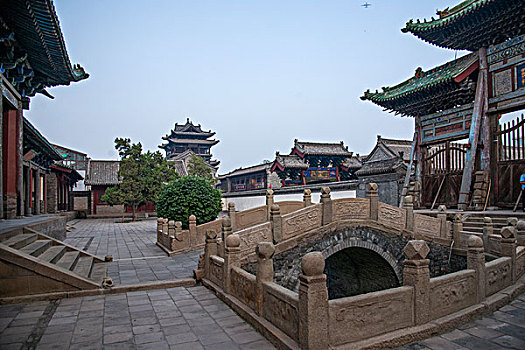 山西省晋中历史文化名城---榆次老城榆次文庙大成门