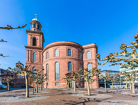 教堂,著名,法兰克福,德国