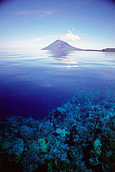 印度尼西亚,水,万鸦老,布那肯岛,岛屿