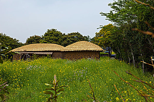 韩国济州岛城邑民俗村