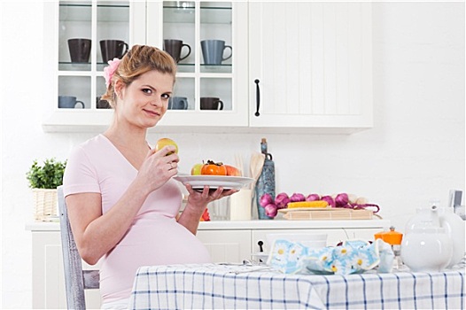孕妇,健康食物