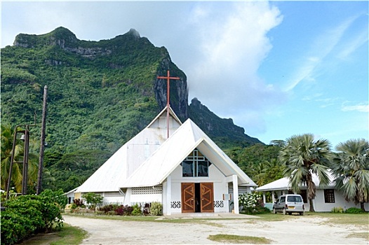 教会,波拉波拉岛