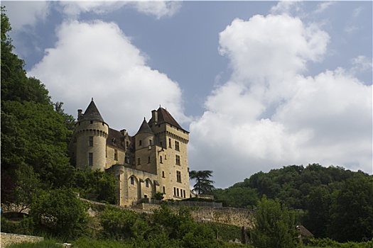 城堡,佩里戈尔,法国