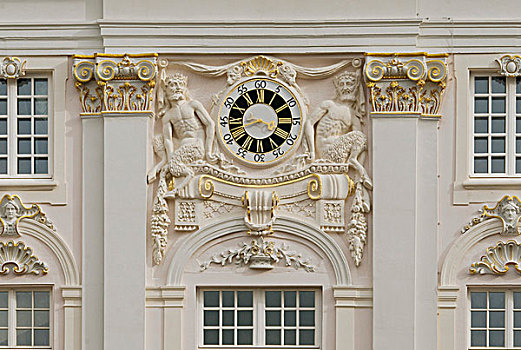 钟表,历史,城镇,北莱茵威斯特伐利亚,德国,欧洲
