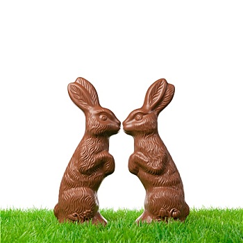 复活节兔子,情侣