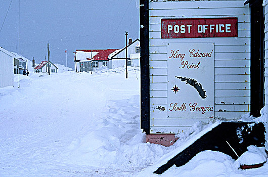 邮局,遥远,乡村