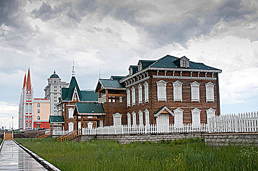 满洲里市俄罗斯风格建筑