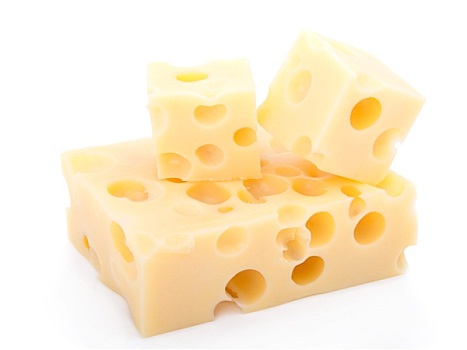 片,瑞士乳酪,隔绝,白色背景,背景