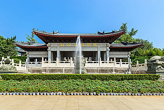 刘公岛额中式古典建筑