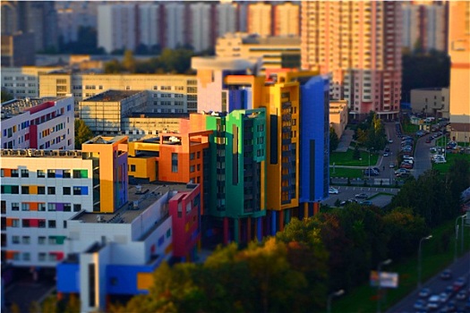 莫斯科,建筑,微型