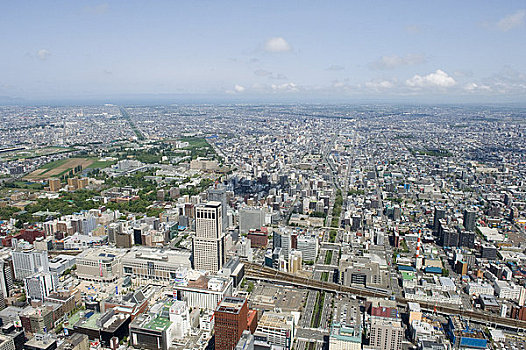 札幌,空中