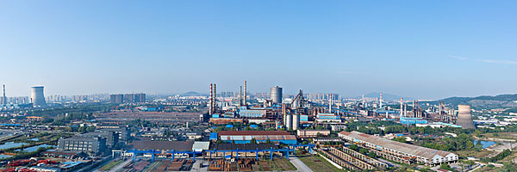 停产的杭州钢铁集团公司全景