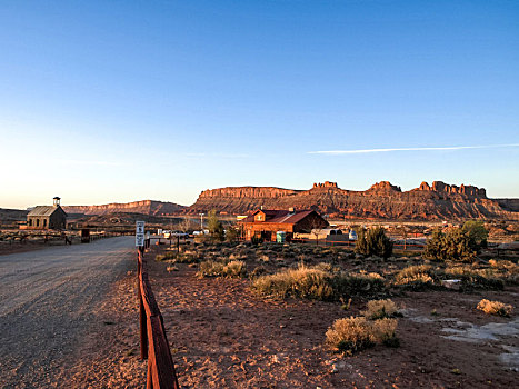 自然,国家公园,犹他,风景,石头,道路