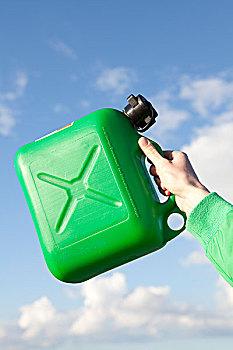 绿色,汽油桶