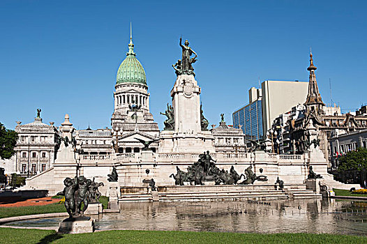 阿根廷,国家,国会,广场,布宜诺斯艾利斯,南美