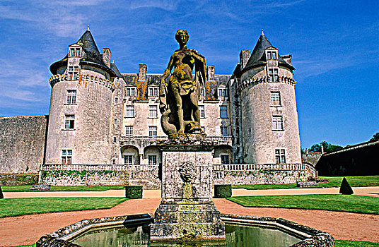 法国,城堡