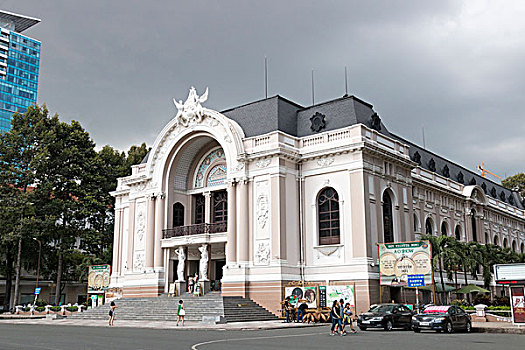 西贡,剧院,越南