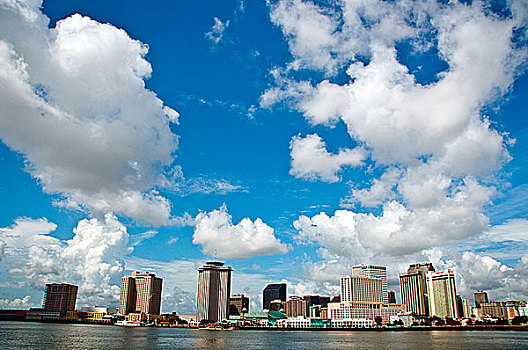建筑,水岸,新奥尔良,路易斯安那,美国