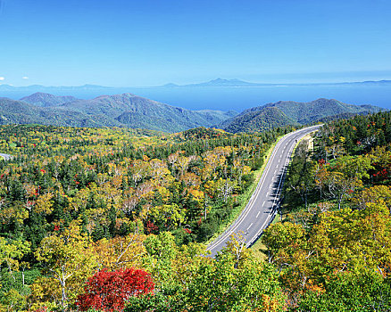 远景,岛屿