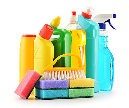 清洁剂,瓶子,隔绝,白色背景,化学品,清洁用品