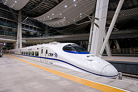 现代,列车,火车站,北京,中国,亚洲