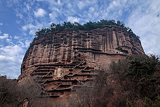 甘肃天水麦积山石窟