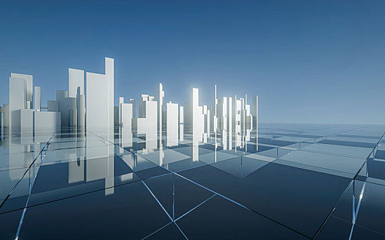 三维立体城市建筑模型