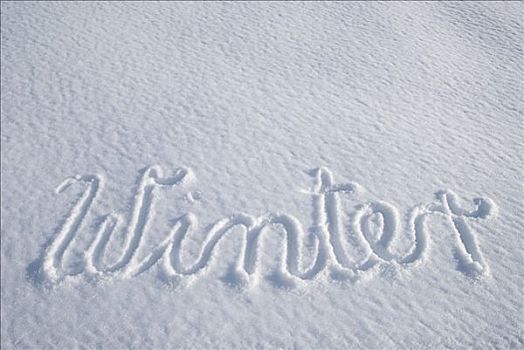 文字,冬天,书写,原生态,毯子,雪