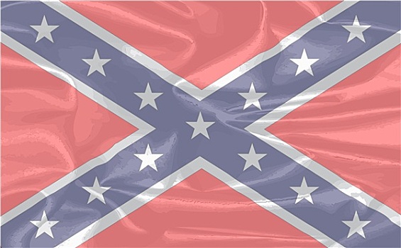 南部联邦,丝绸,旗帜