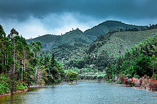 山岭风光