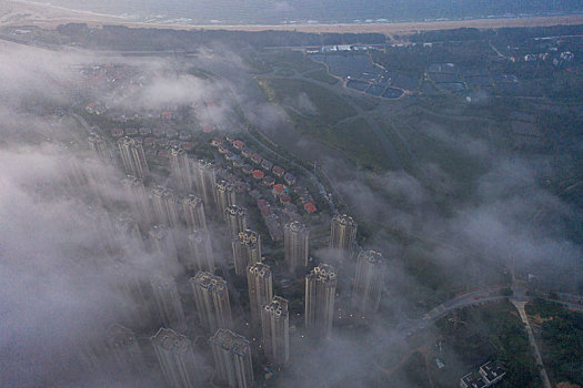 广东阳光,雨后海陵岛风景如画