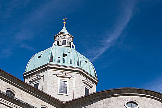 圆顶,大教堂,萨尔茨堡,奥地利