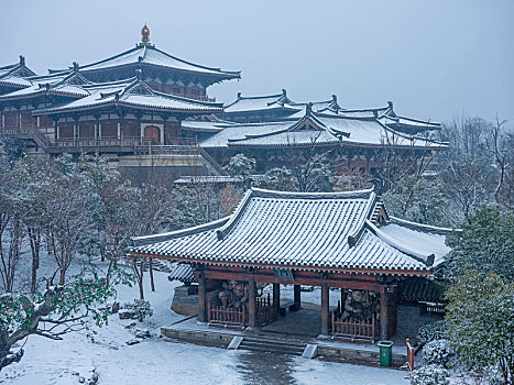 唐城影视基地古建筑场景