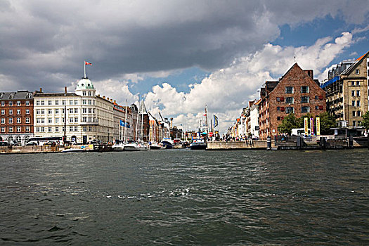 建筑,水岸,哥本哈根,丹麦