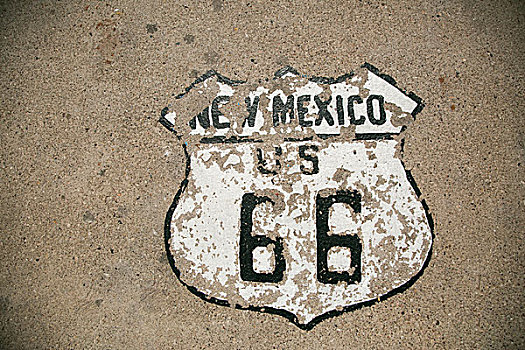 新墨西哥,66号公路,签到,破败,美国