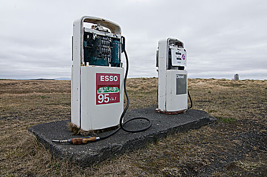 燃料,泵,冰岛