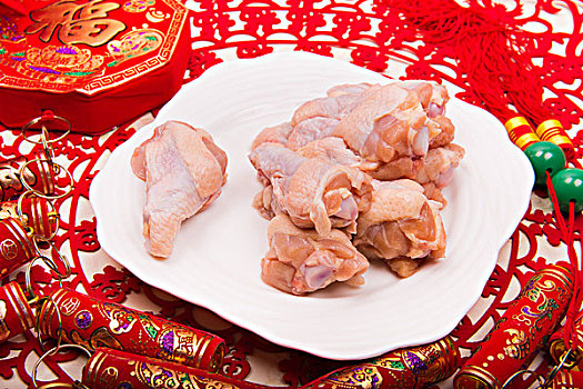生鮮雞翅翅中