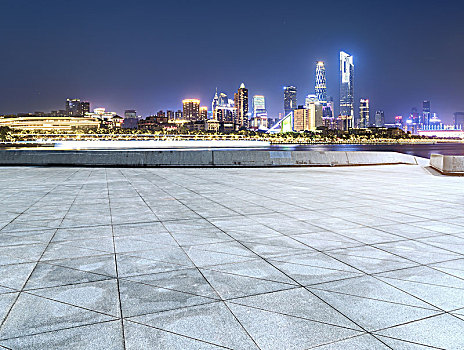 广东省广州都市夜景