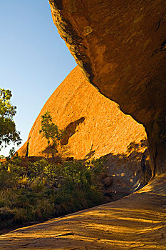 中空,艾尔斯岩,北部地区,澳大利亚