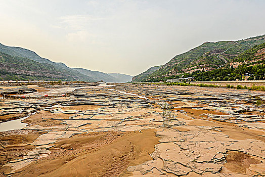 山西壶口瀑布景观