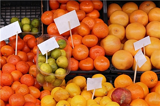 柑橘,市场