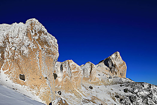 冰雪长白山天文峰